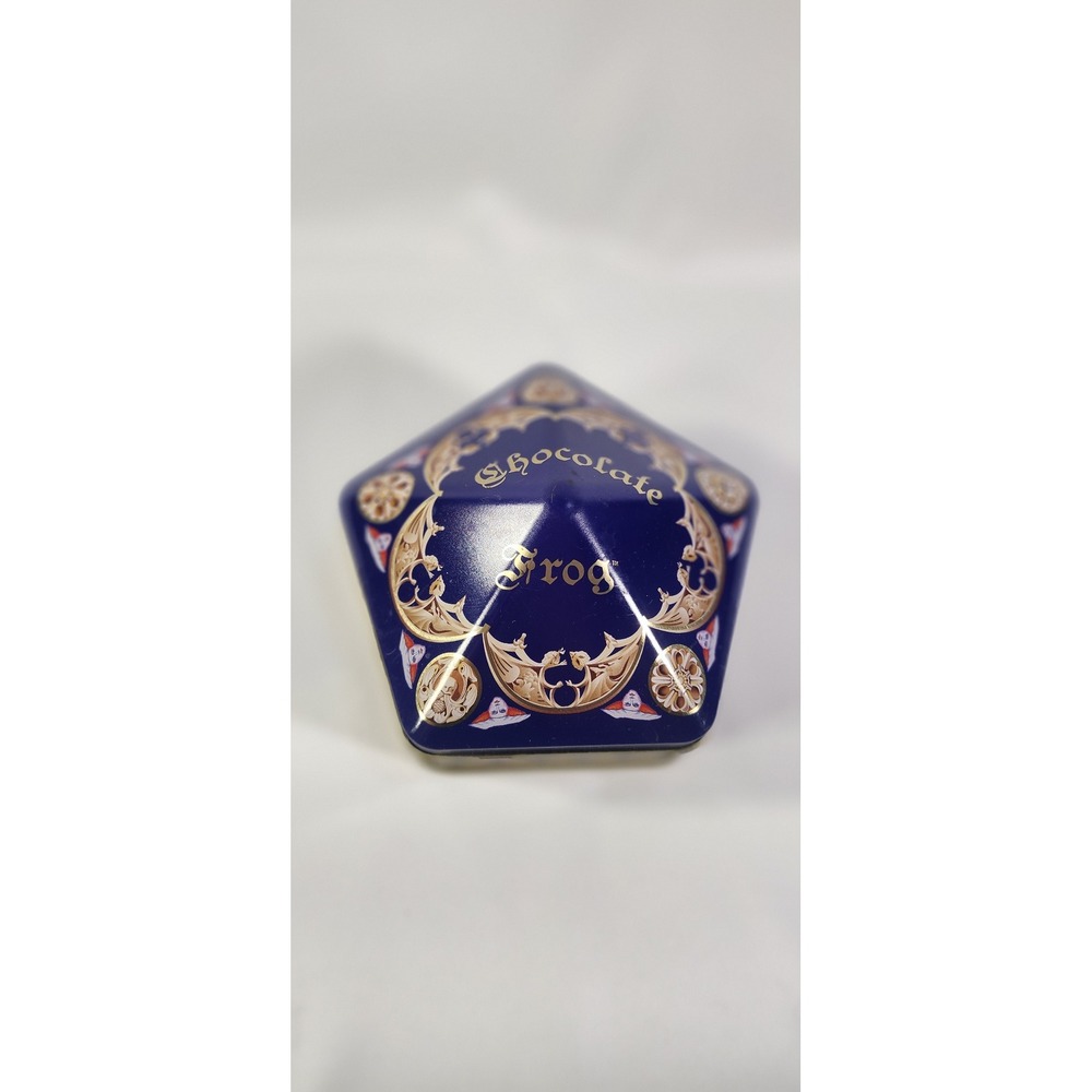 Harry Potter Wizarding World Chocolate Frog Tin with 5 Wizard Cards Universal